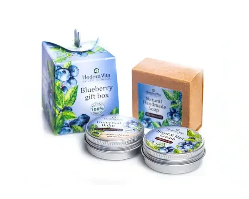 Hedera Vita poklon set borovnica 1 paket