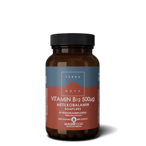 Terranova Vitamin B12 500 μg metilkobalamin 50 kapsule