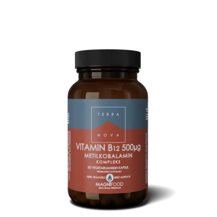 Terranova Vitamin B12 500 μg metilkobalamin 50 kapsule