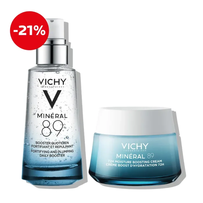 Vichy MINERAL 89 Protokol za intenzivno hidratiziranu i snažniju kožu za sve tipove kože