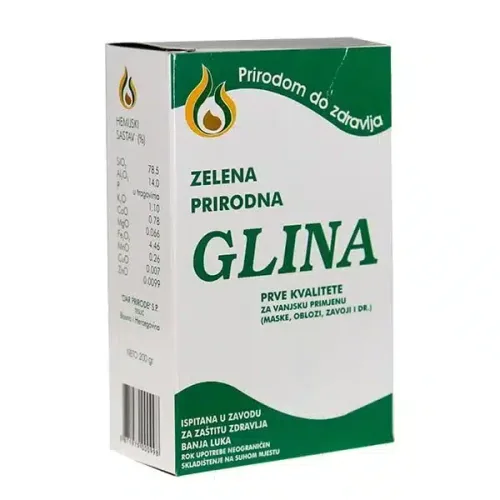 Zelena Glina Prirodna 200g