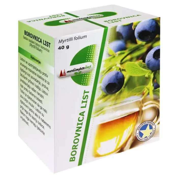 Čaj Borovnica 40g