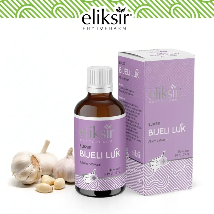Eliksir Bijeli luk kapi 50ml