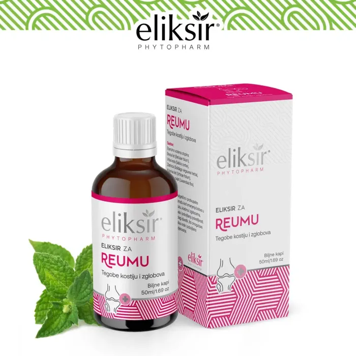 Eliksir za Reumu 50ml (kičma, kosti i zglobovi)