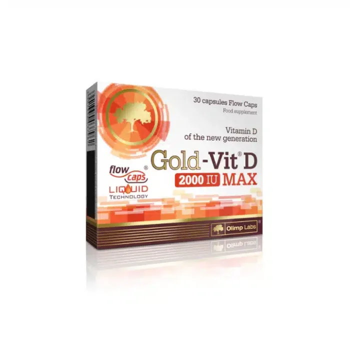 Gold-Vit D MAX 2000 IU 30 kapsula