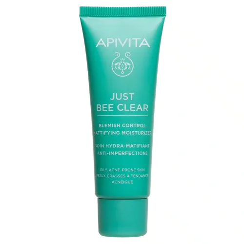 Apivita Just Bee Clear Blemish Control matirajuća hidratantna gel krema 40 ml