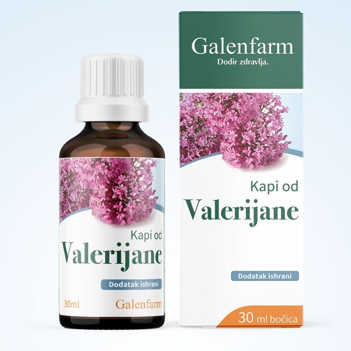 Kapi od valerijane, 30ml