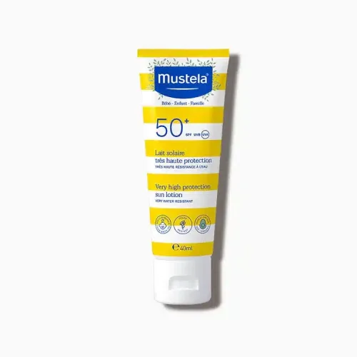 Mustela Sun Losion s visokom UV zaštitom SPF50+ 40 ml