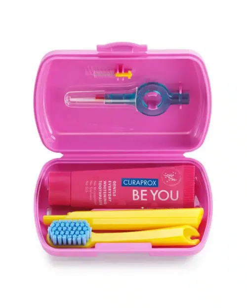Curaprox Travel SET BE YOU Rozi