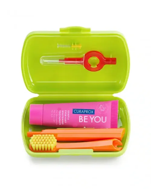 Curaprox Travel SET BE YOU Zeleni