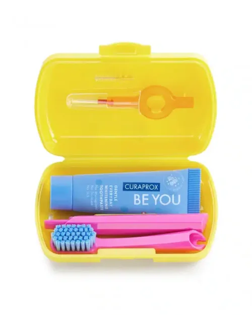 Curaprox Travel SET BE YOU Žuti